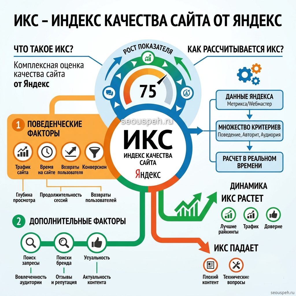 ИКС индекс качества сайта от Яндекс: что это и как его увеличить